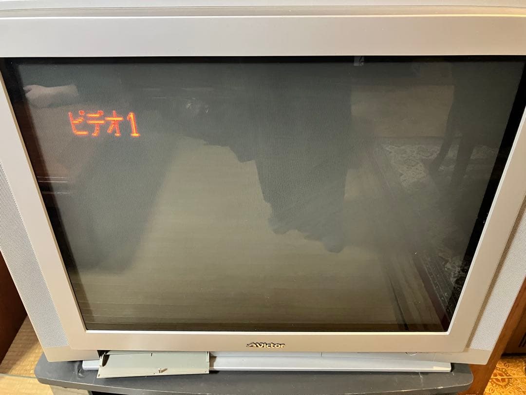 【値下げ】ブラウン管テレビ　victor