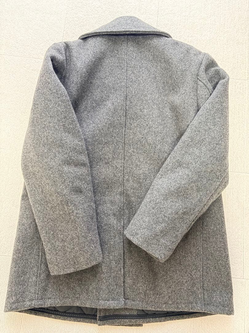 Schott（ショット） 740N 10ボタン Pコート グレー アメリカ製