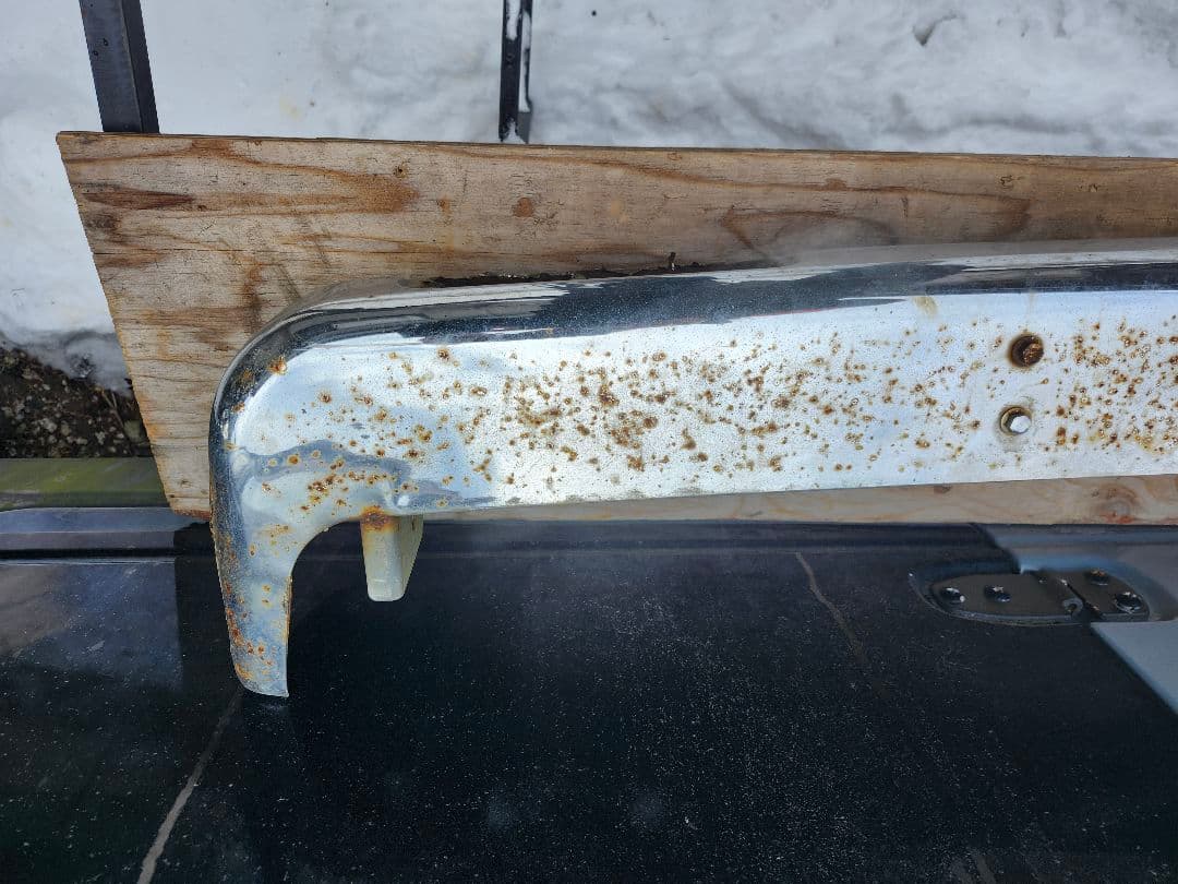 も*ず様 激レア❗スズキ SUZUKI ジムニー JA11 純正メッキバンバー