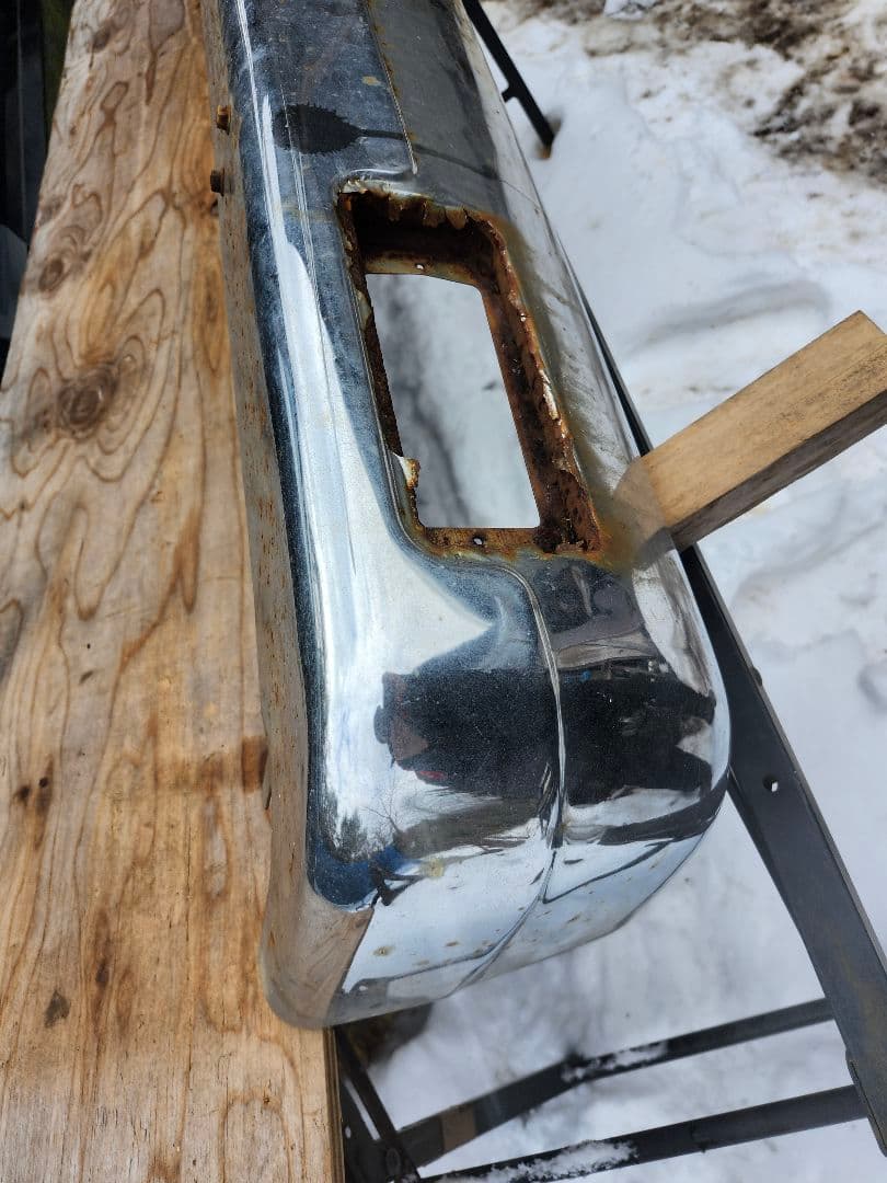 も*ず様 激レア❗スズキ SUZUKI ジムニー JA11 純正メッキバンバー