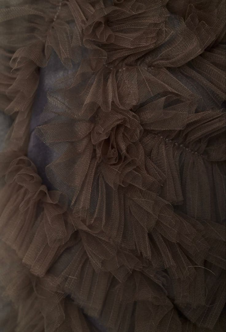 【HeRIN.CYE】チュールキャミソール/GRY