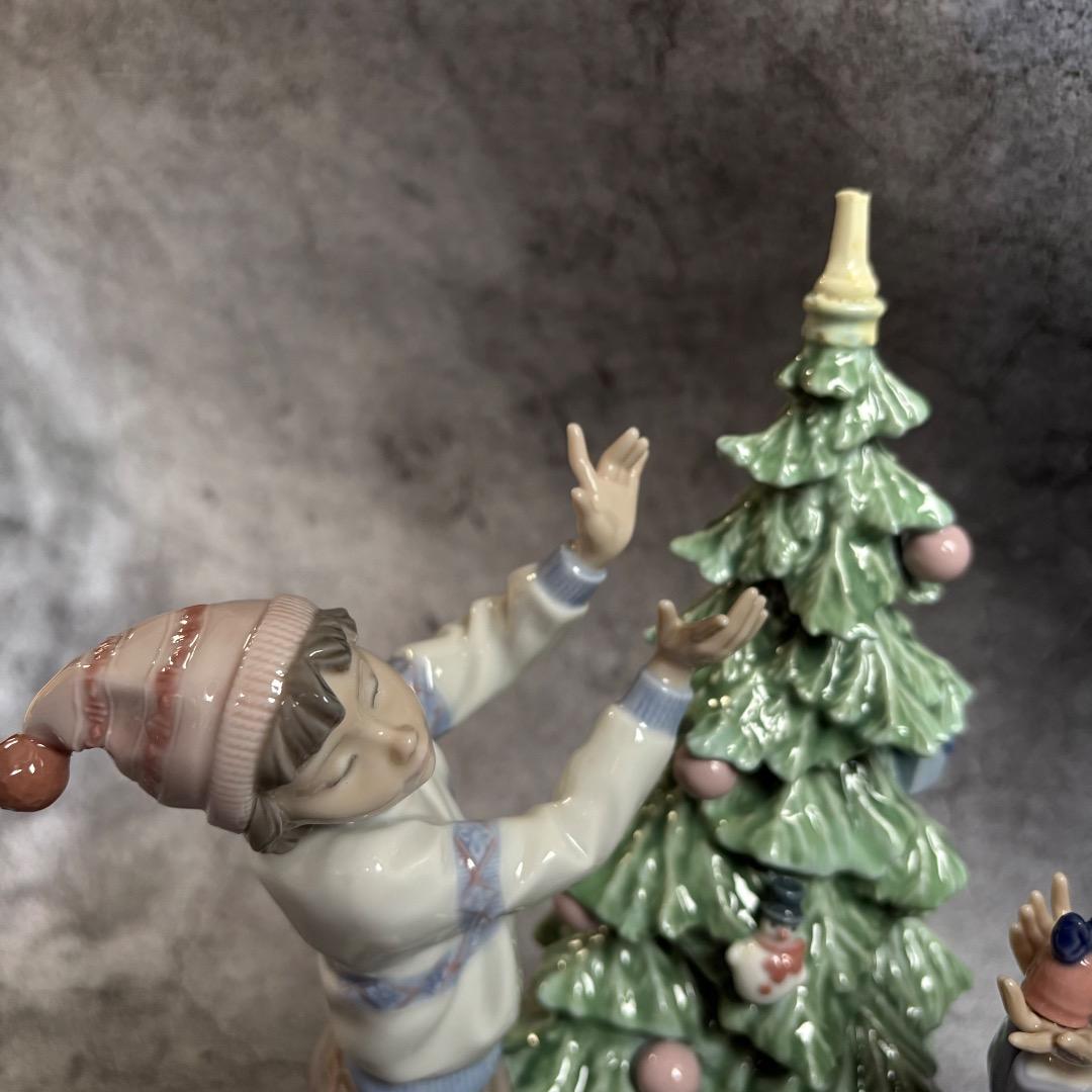 【訳あり】リヤドロLLADRO クリスマスツリー　ツリーを飾ろう