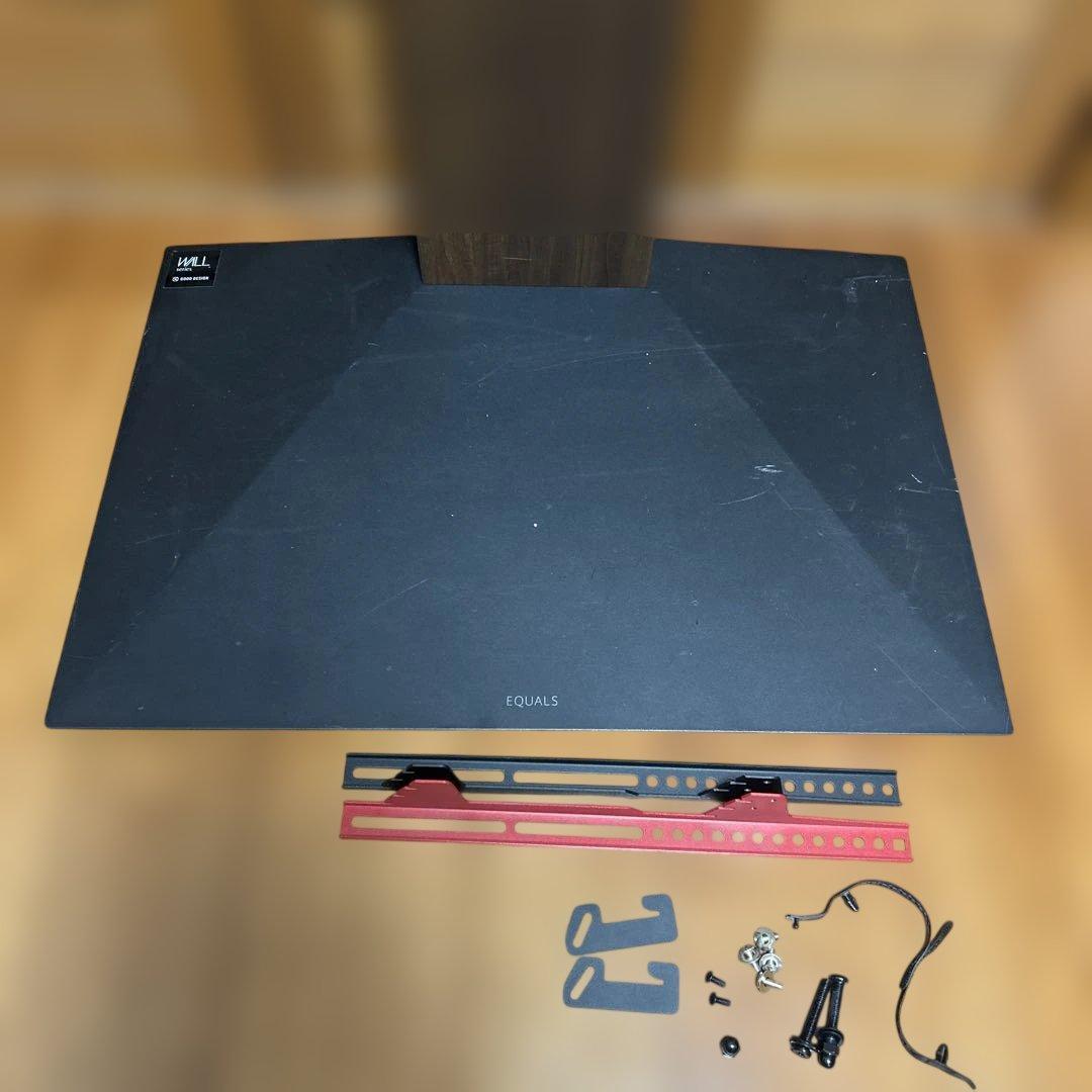 美品　EQUALS イコールズ 壁寄せテレビスタンド WALL V3 ハイタイプ