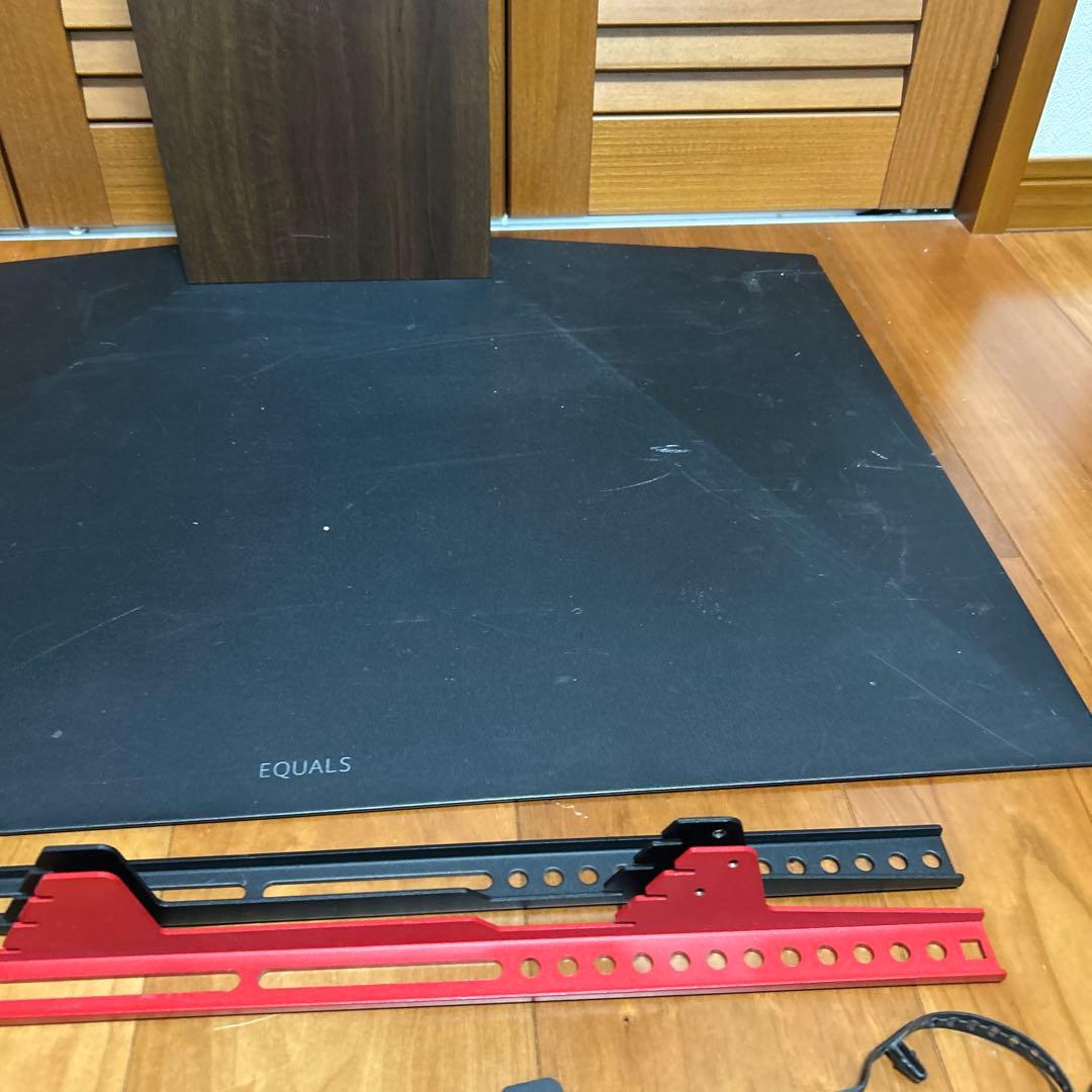 美品　EQUALS イコールズ 壁寄せテレビスタンド WALL V3 ハイタイプ