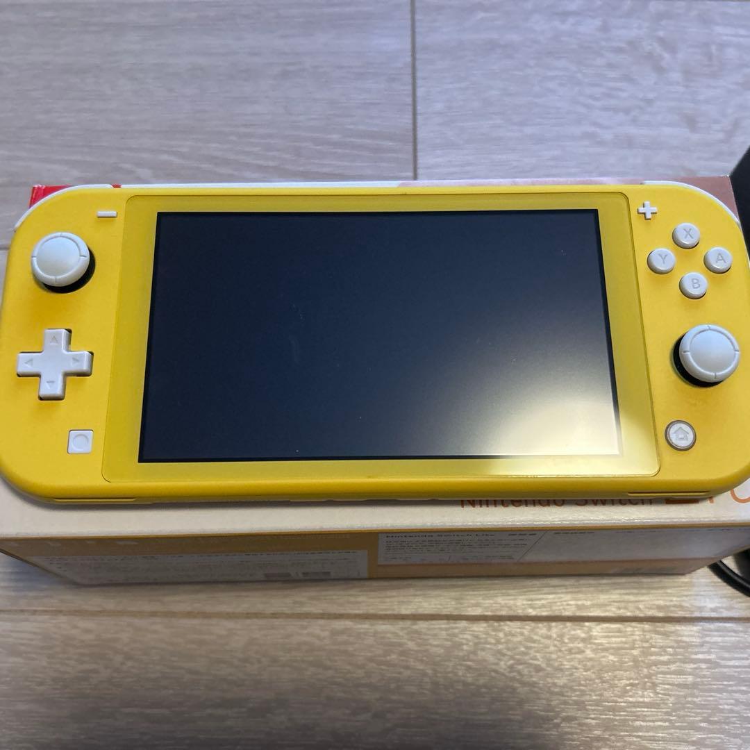 【箱・充電器あり】Nintendo Switch Lite イエロー