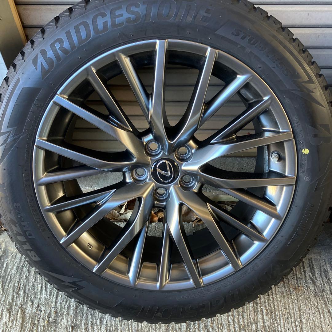 美品レクサスRXＦスポ　ブリヂストン ブリザック 20インチ 純正ホイールセット