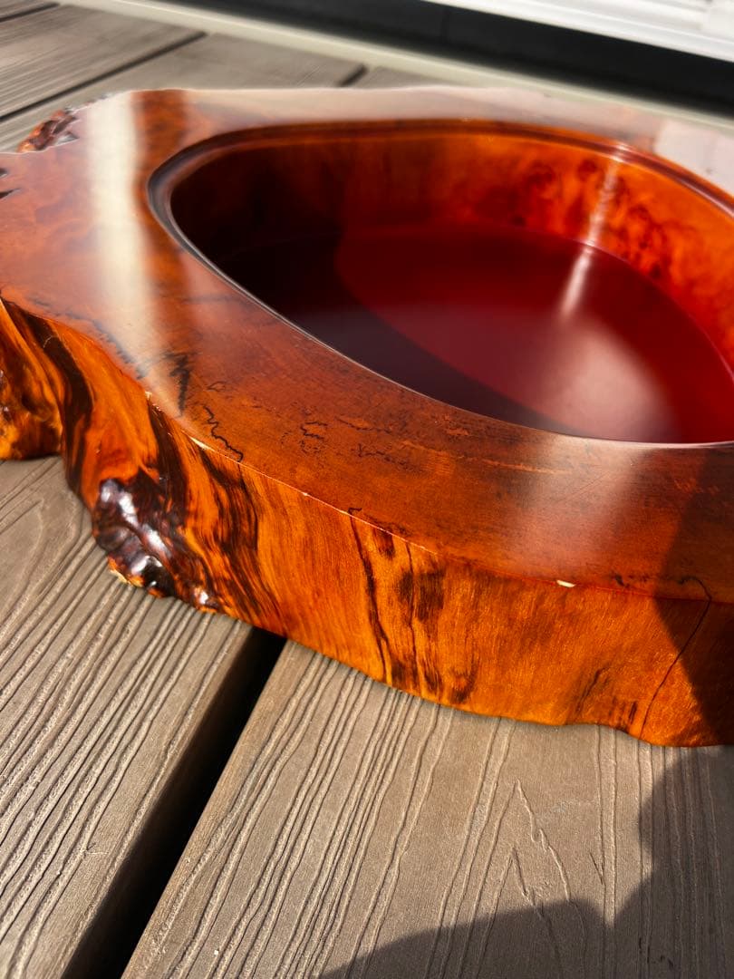 nenrin by takato 天然栃 凹型花台　1970’s