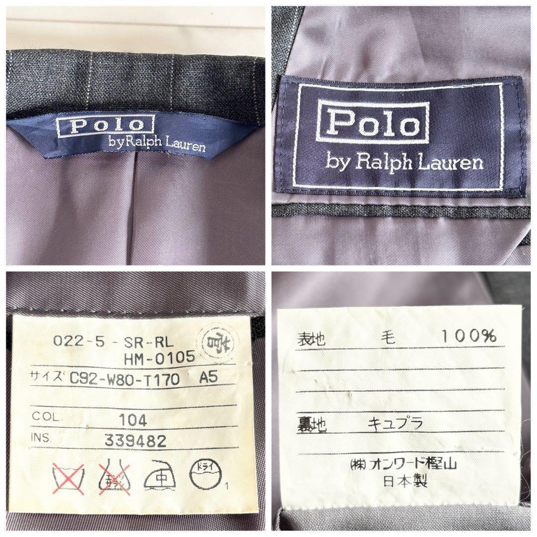 【Ceekey】ポロラルフローレン セットアップ ダブル スーツ ウール