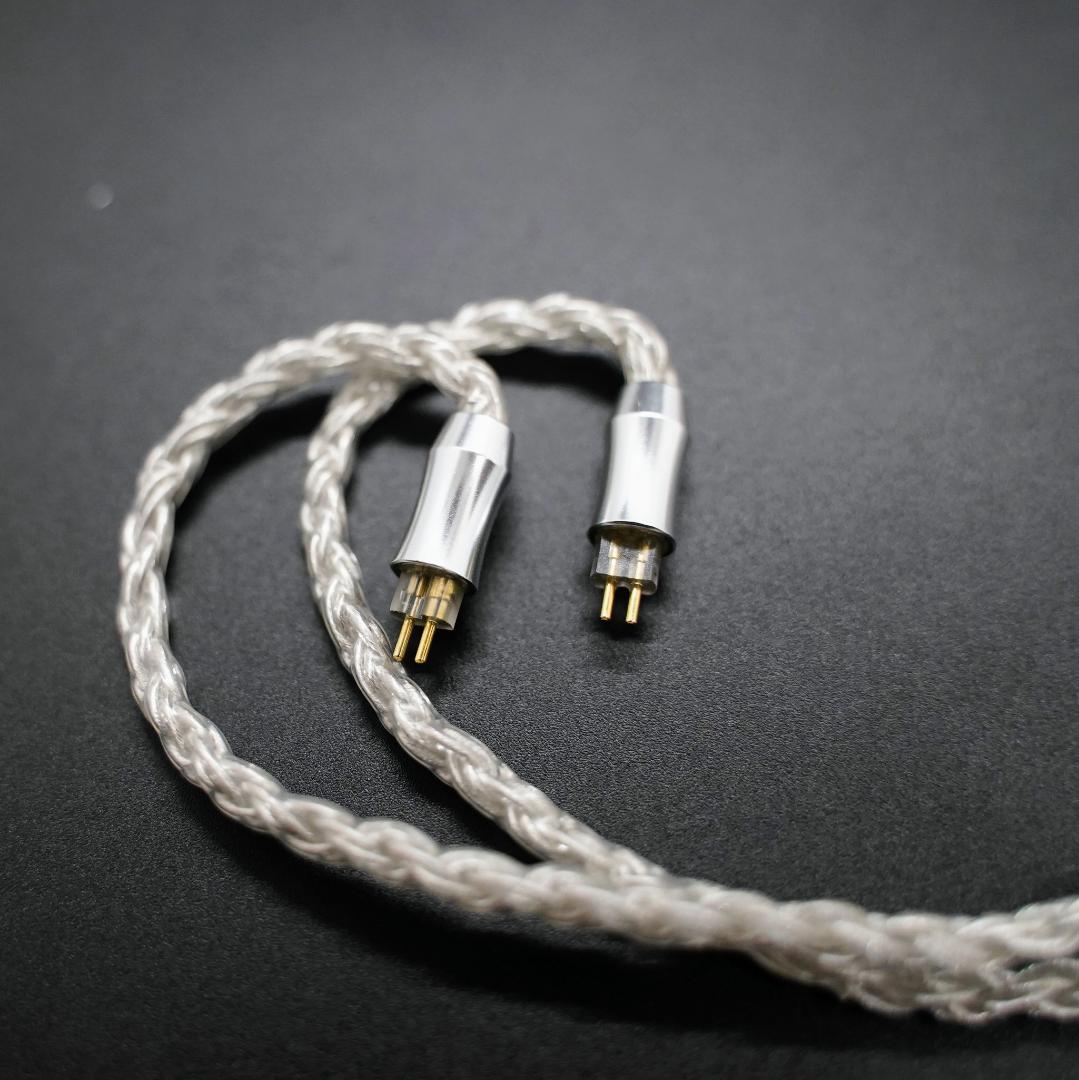 超希少!16芯 最高銀メッキOCC リケーブル 2pin/3.5mm標準プラグ