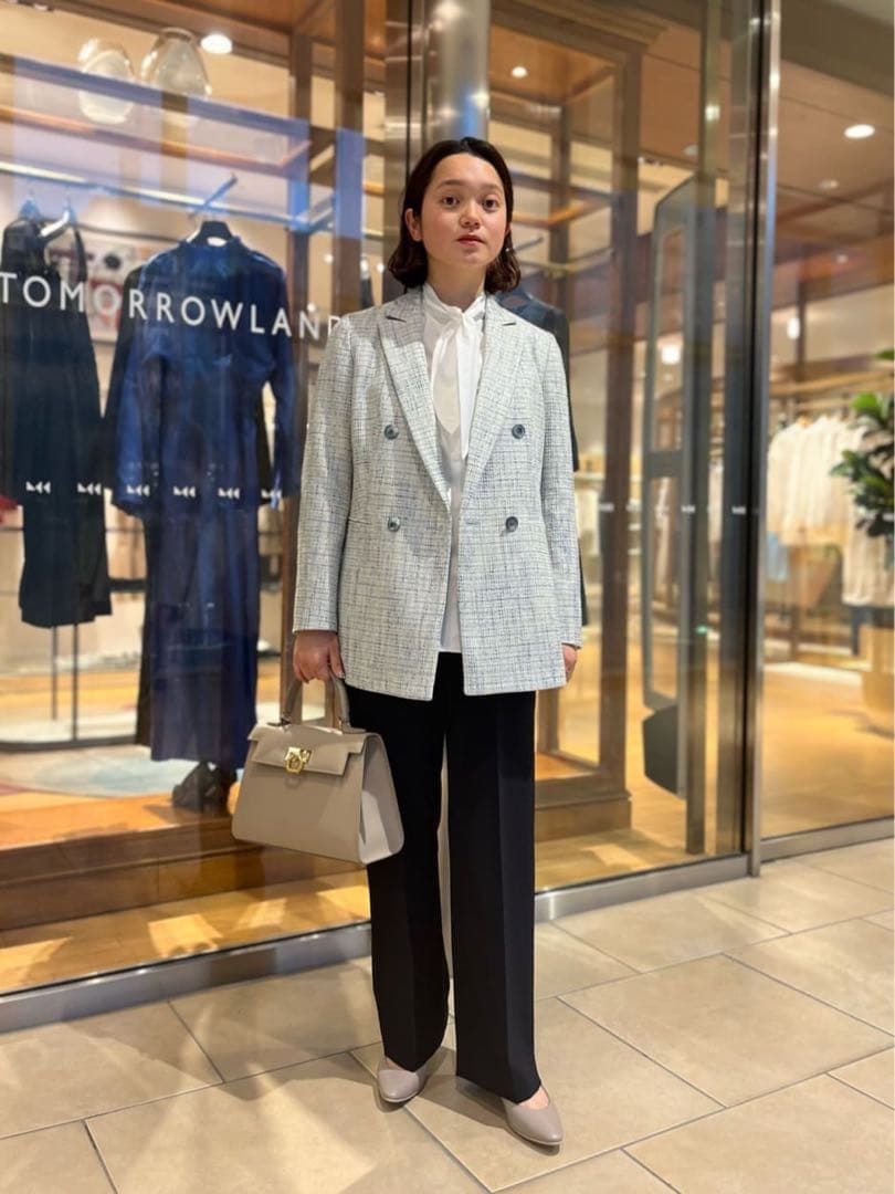 トゥモローランドTOMORROWLANDファンシーテープダブルブレストジャケット