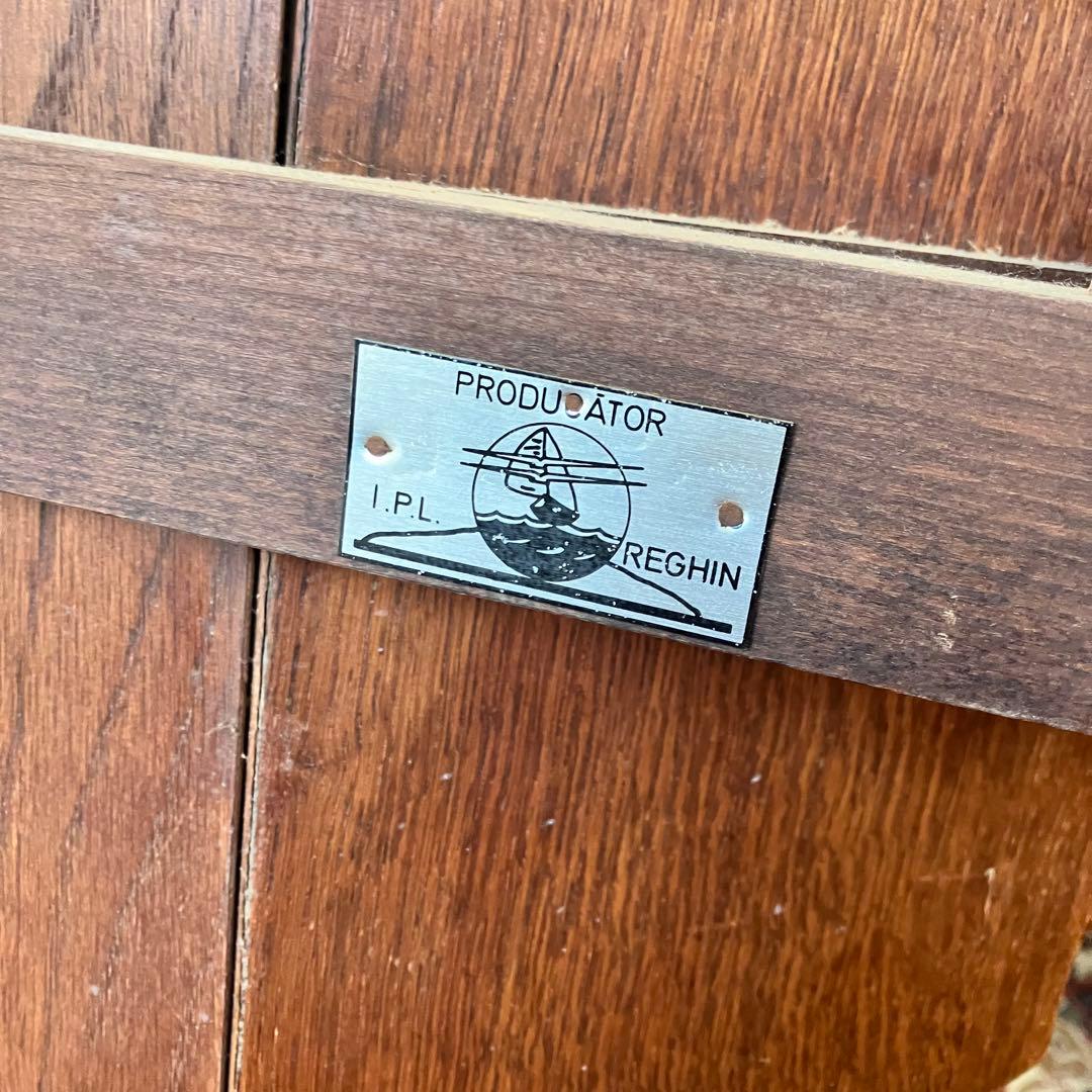 ルーマニア製 I.P.L REGHIN エクステンションテーブル 伸縮式テーブル