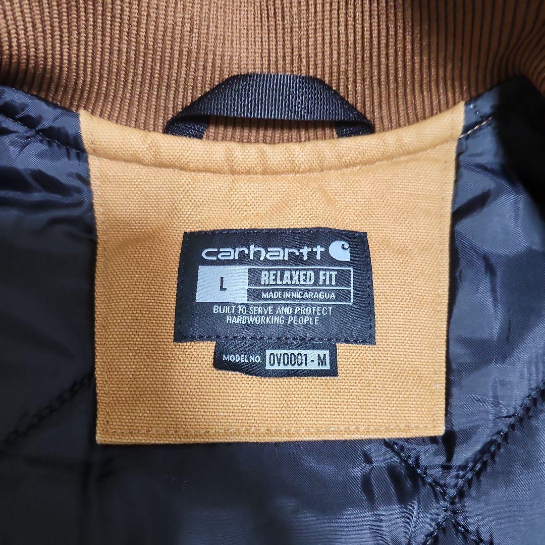 Carhartt ブラウン ダックベスト