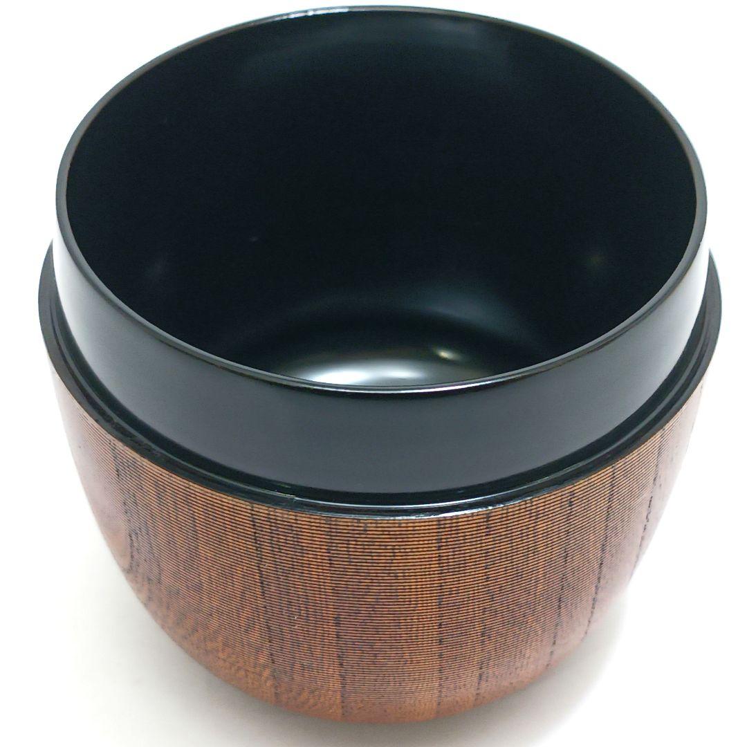 Y3115-9 茶道具 岡本漆園 桜紅葉絵 金蒔絵 棗 共箱　YY