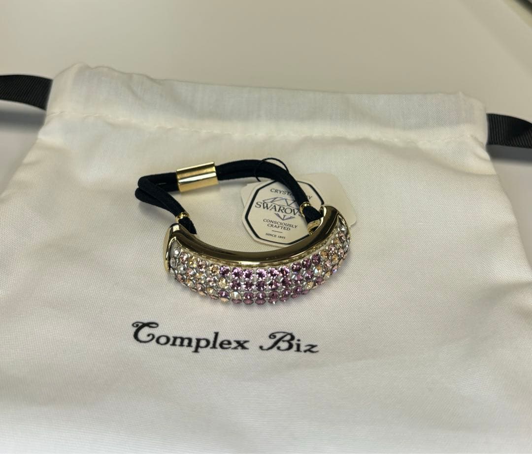 コンプレックスビズ クリエイティブメッシュ ポニー(ピンクミックス)