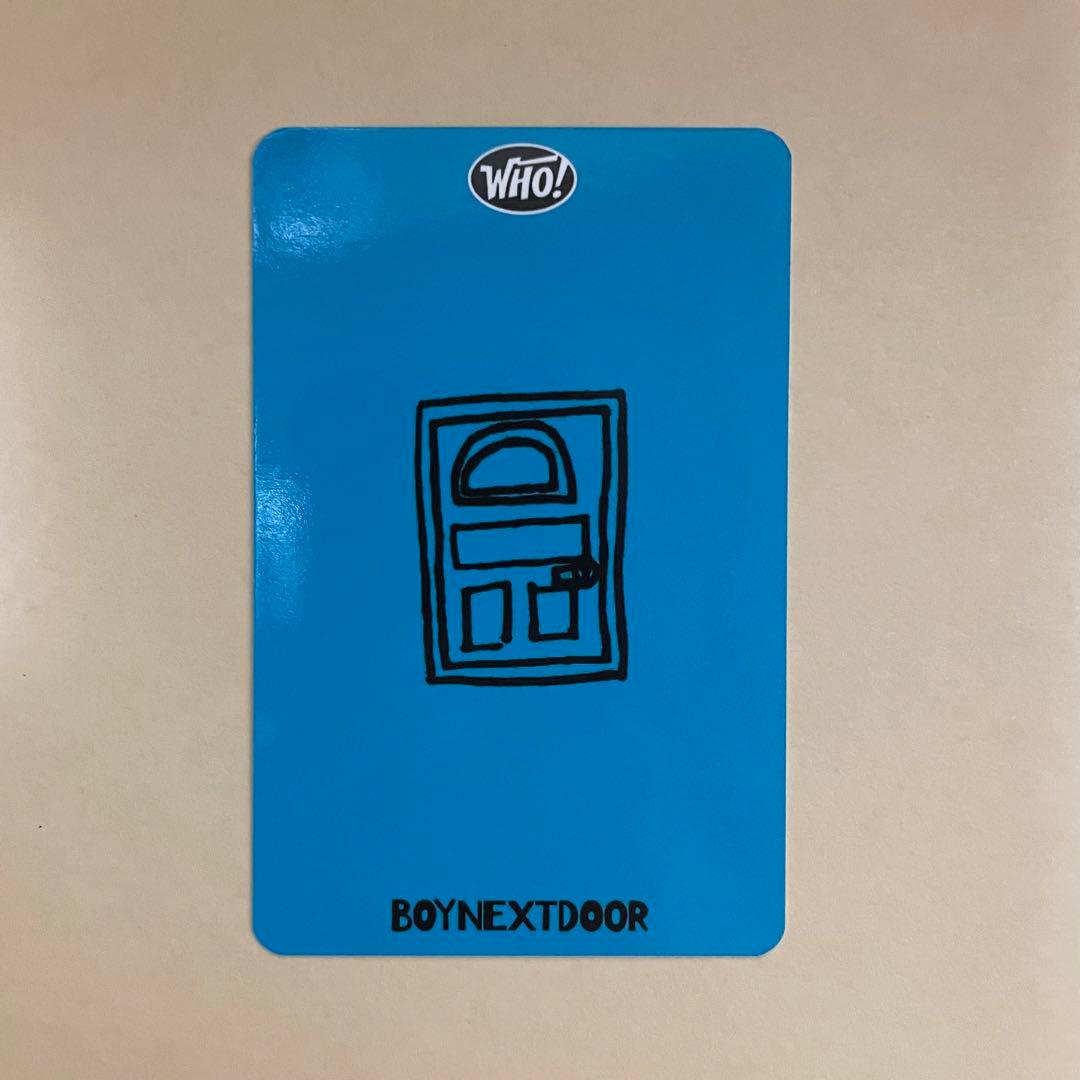 ボーイネクストドア ジェヒョン 公開放送 サノク トレカ