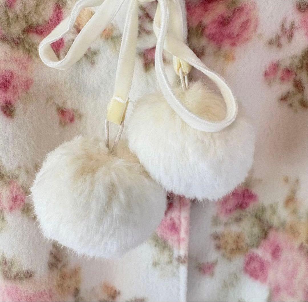 値下げ）希少品♥LIZLISA 花柄 ポンチョ♥レア品