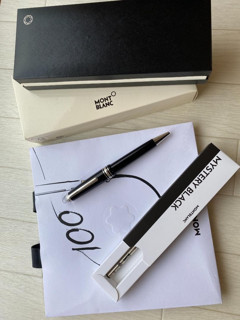 未使用に近い モンブラン ダイヤモンド ル・グラン 限定品 ボールペン ケース付