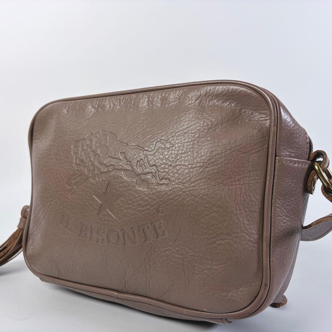 【現行モデル】イルビゾンテ　デカロゴ　クロスボディ　ショルダー付き　タッセル