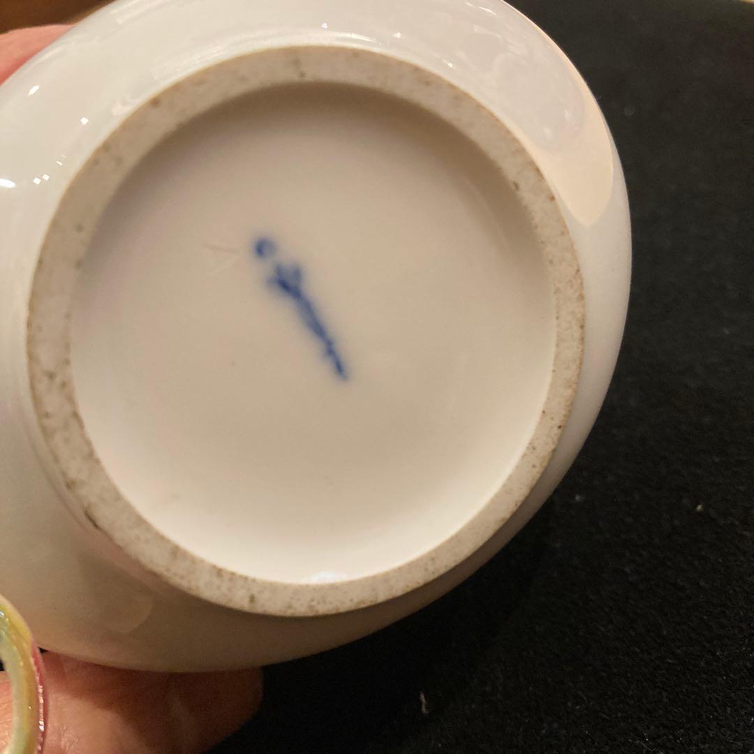 ドイツアンティーク　KPM 白磁ベース