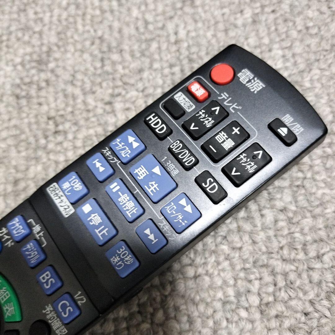 Panasonic DMR-BR580 ブルーレイレコーダー付属品付き