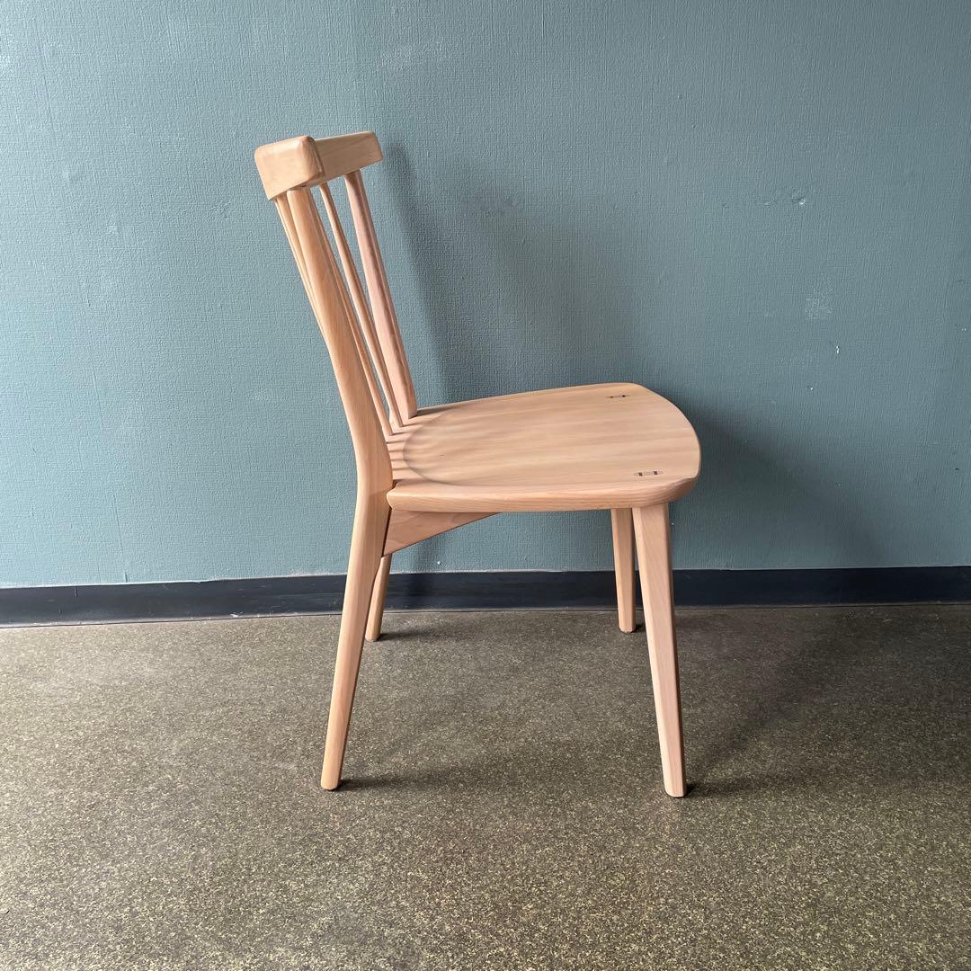 【美品】HIDA KAGU ダイニングチェア　飛騨家具④