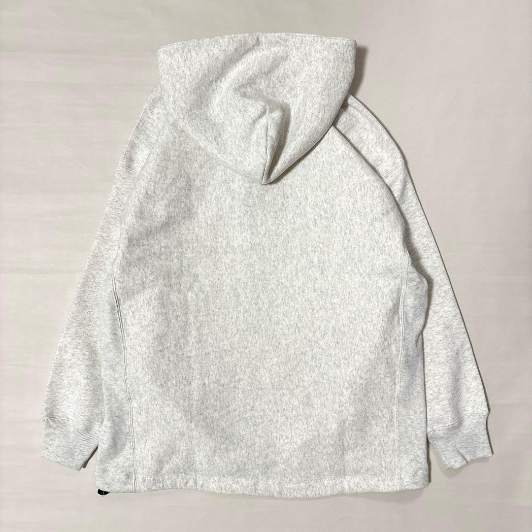 新品◎Champion 別注 フードハーフジップドロストプルオーバー
