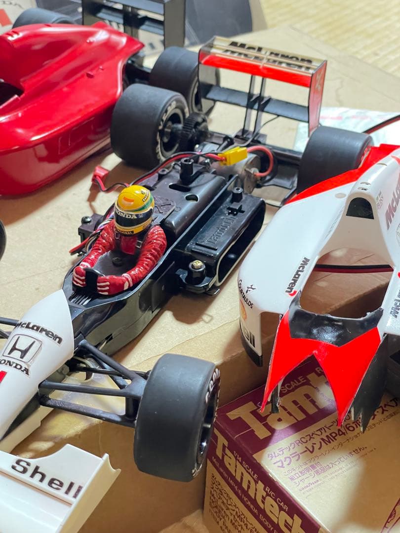 タミヤ　タムテック　ボディ＆シャーシ　F1 マクラーレン　フェラーリセット