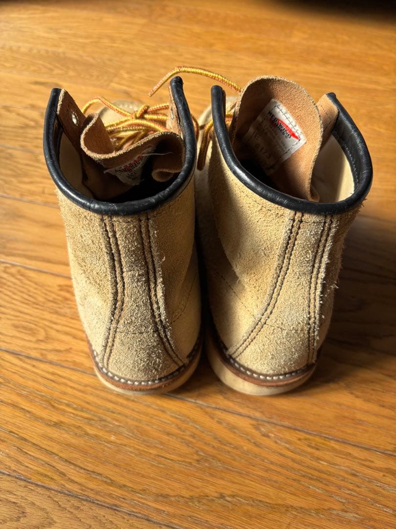 Red Wing レッドウィング 8173 ベージュ スエード ブーツ
