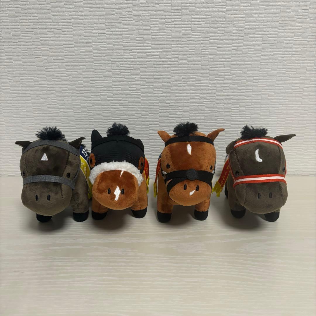 サラブレッドコレクション　ぬいぐるみ　全4種コンプリートセット