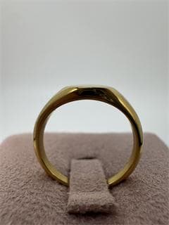 K18ゴールド オクタゴンリング2.5g 11号