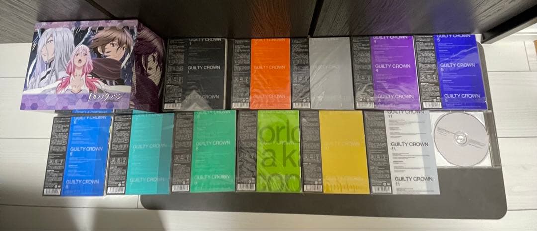 GUILTY CROWN ギルティクラウン DVD 完全生産限定版 新品未開封