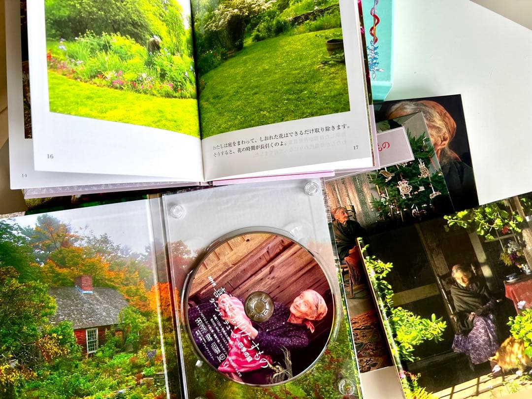 中古．数量限定生産 NHK ターシャ・テューダー DVD+愛蔵本 BOXセット