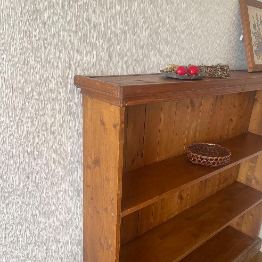 イギリスアンティーク ブックシェルフ　古道具