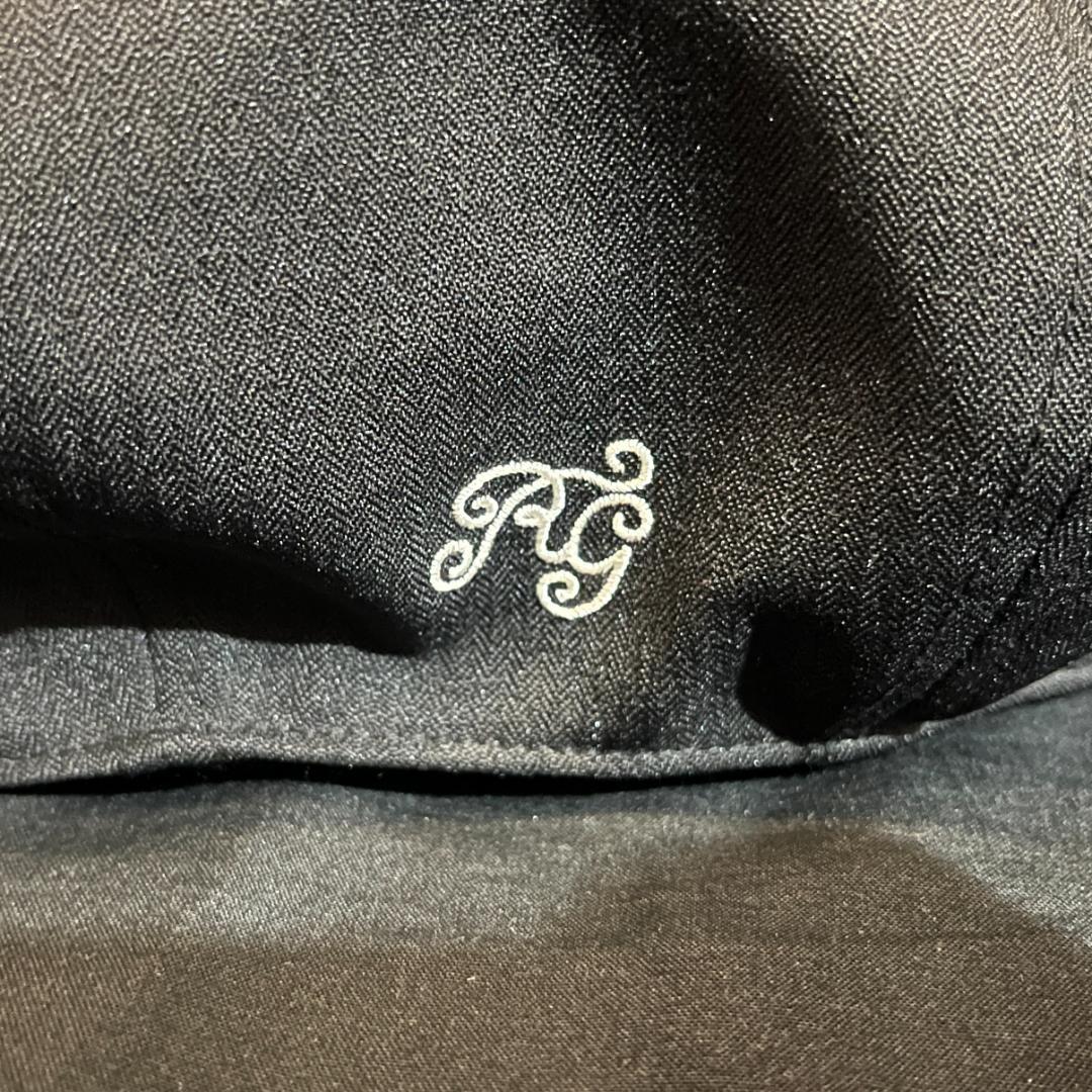 帽子 RUDE GALLERY HERRINGBONE CASQUETTE BLACK