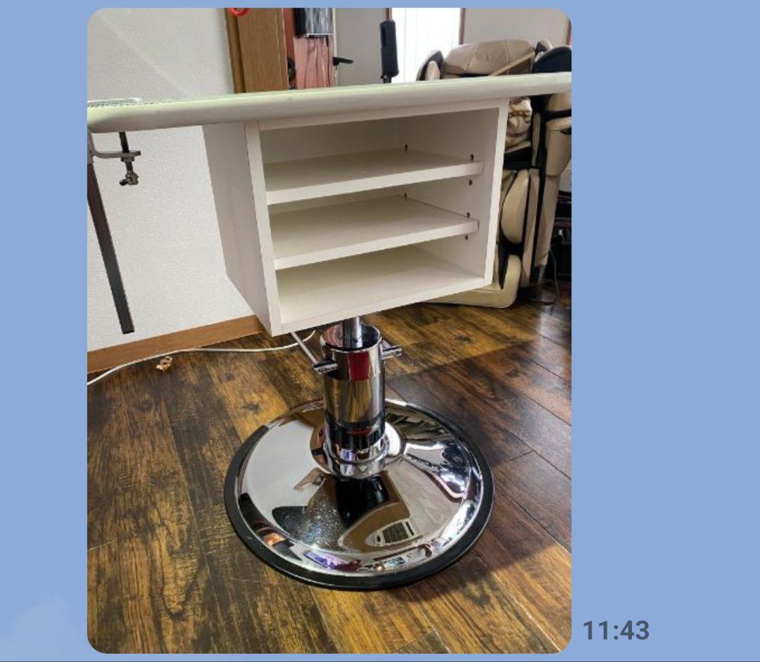 グラミープロ７５０　ラウンド油圧式トリミングテーブル(外付けアーム付き)