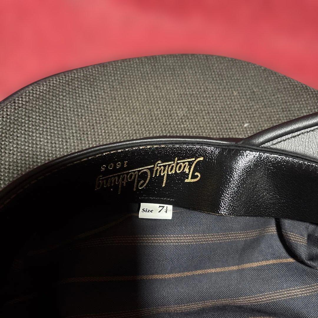 Trophy Clothing ブラックキャスケット 7 1/4