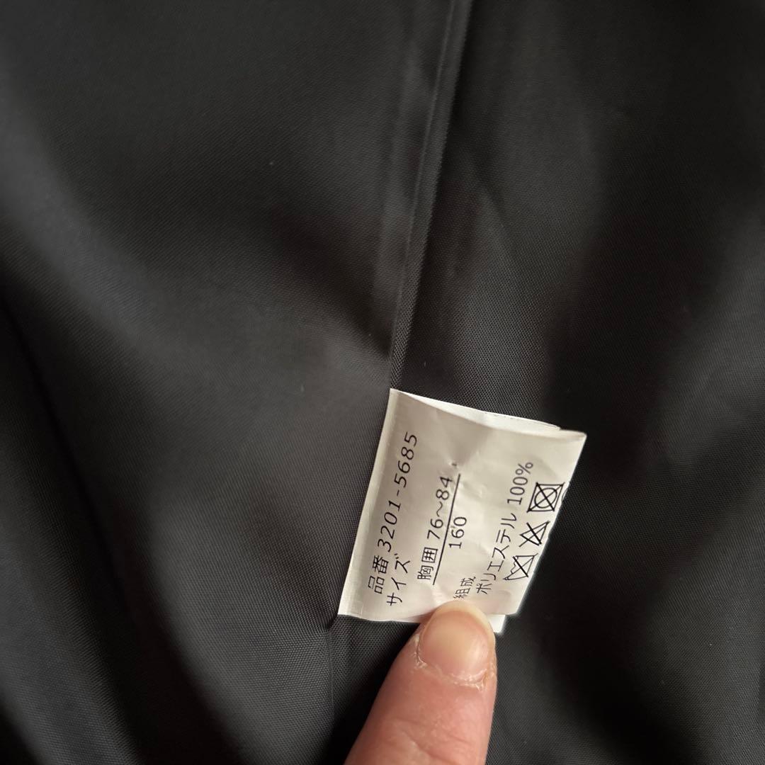 卒業式男の子BEAMS DESIGN ブラックスーツ 3つボタン