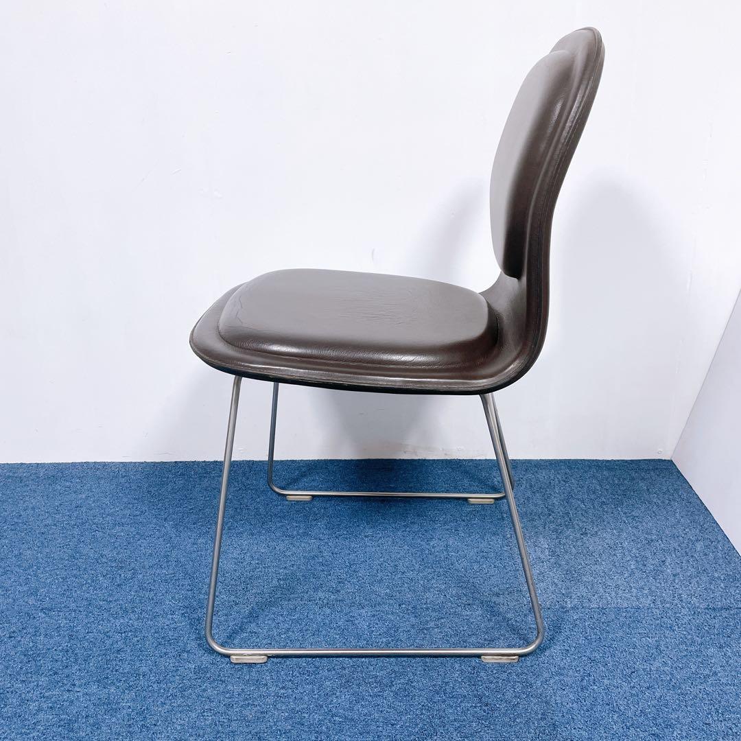 【送料込】カッペリーニ ハイパッドチェア ジャスパー・モリソン 本革レザーチェア