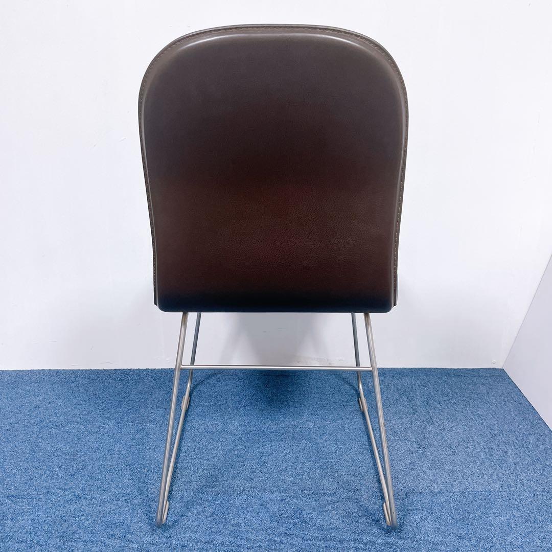 【送料込】カッペリーニ ハイパッドチェア ジャスパー・モリソン 本革レザーチェア