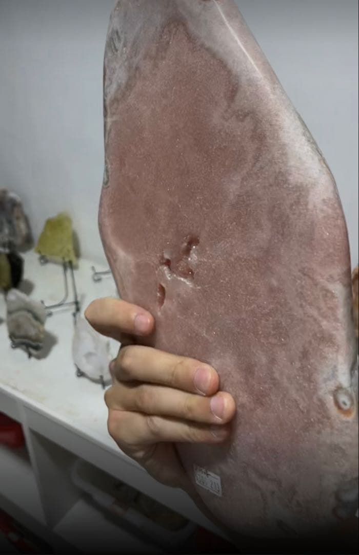 ブラジル産　ピンクアメジスト