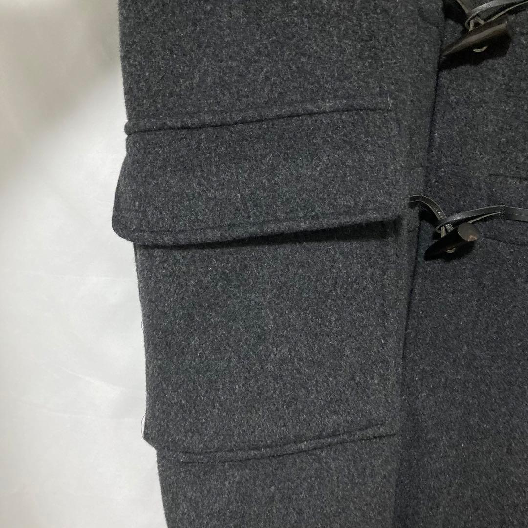 英国製 グローバーオール ダッフルコート L グレー ロング丈 90s 古着