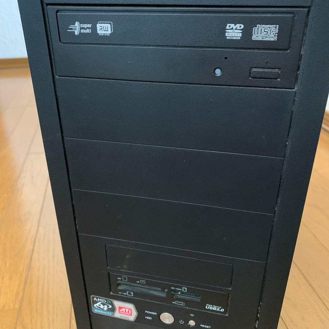 J)デスクトップPC ジャンク品　Windows Vista