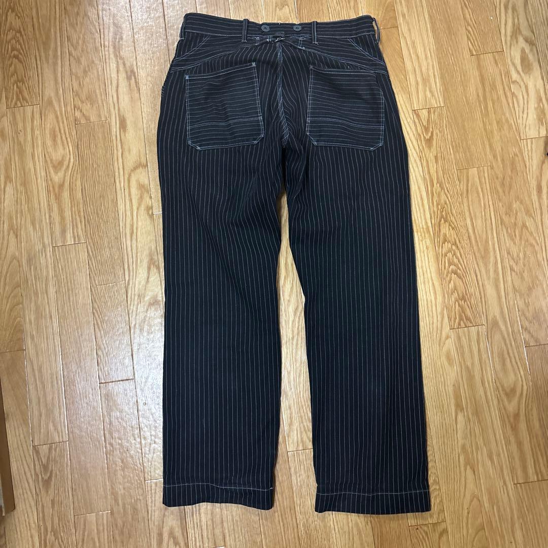 Schott ヒッコリーデニム34 BLACK