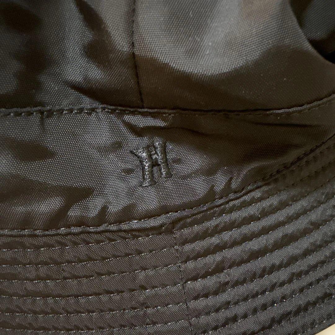 【匿名発送】HERMES ブラック バケットハット
