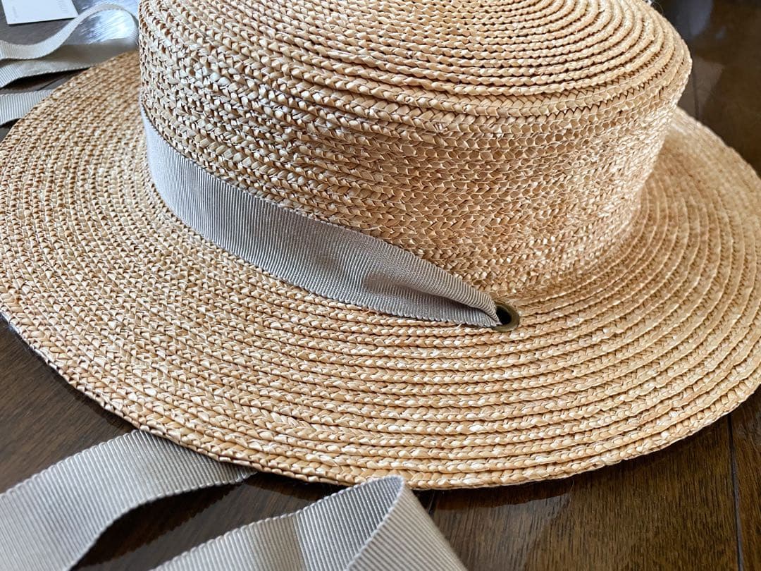 【Wさま】限定カラー wica grocery ウィカグロサリー 麦わら帽子
