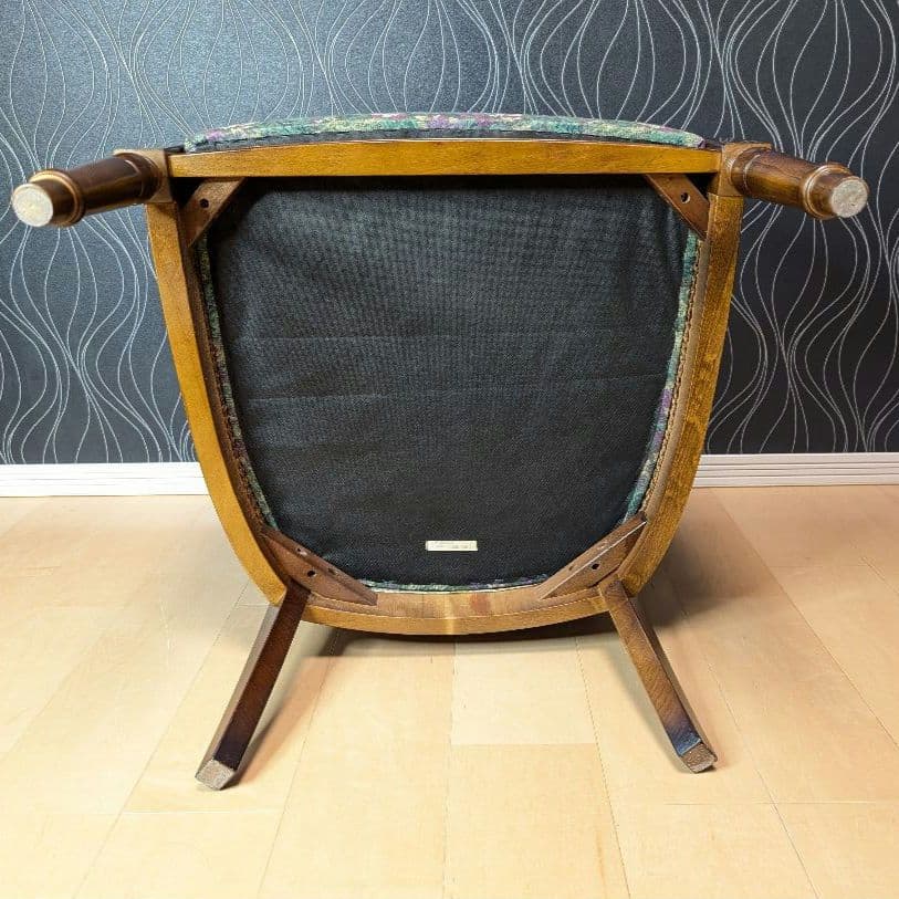 Sen　美品　カリモク　コロニアル シングルソファ　ヴィンテージ　チェア