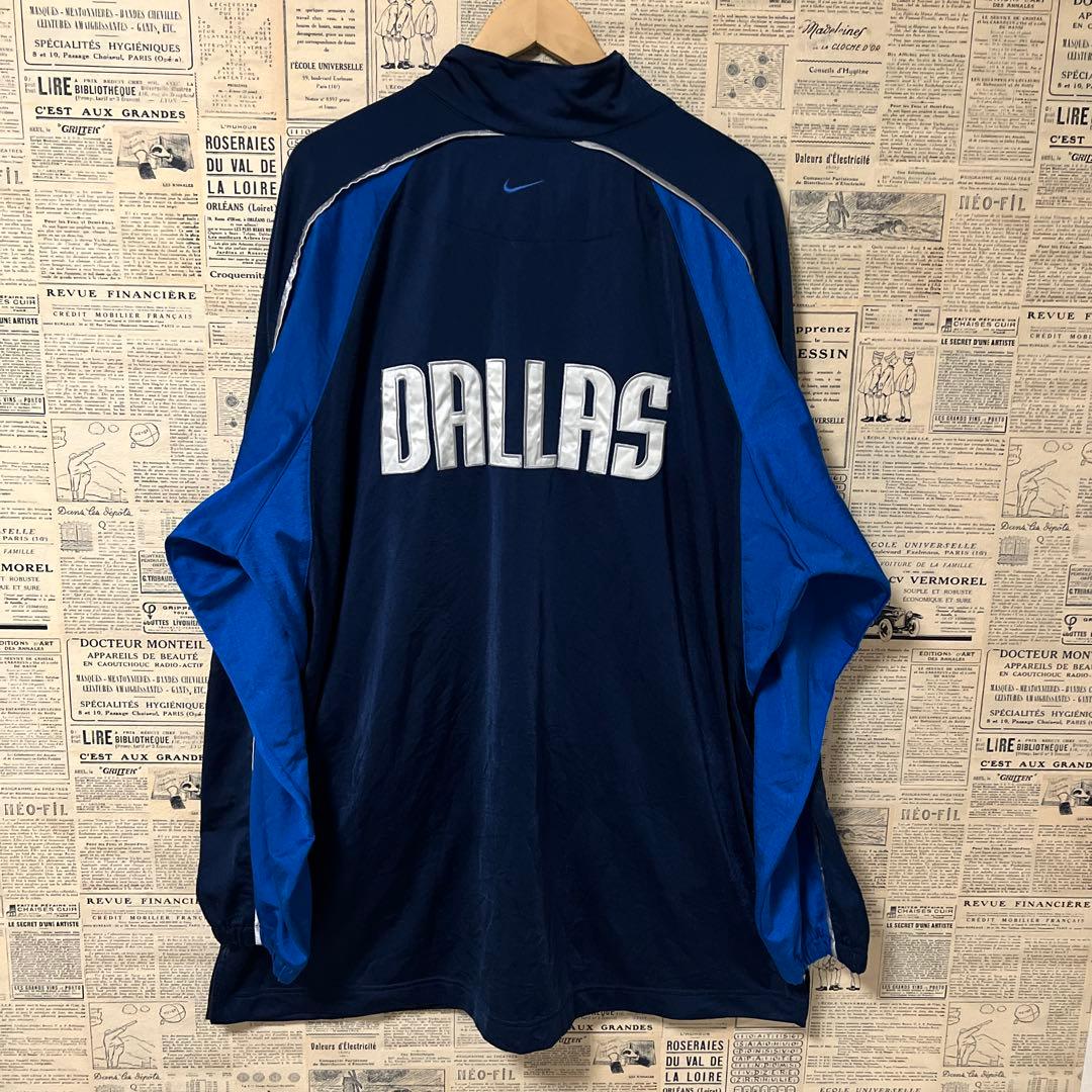 NIKE NBA マーベリックス　ウォームアップジャケット　XXL 刺繍　光沢