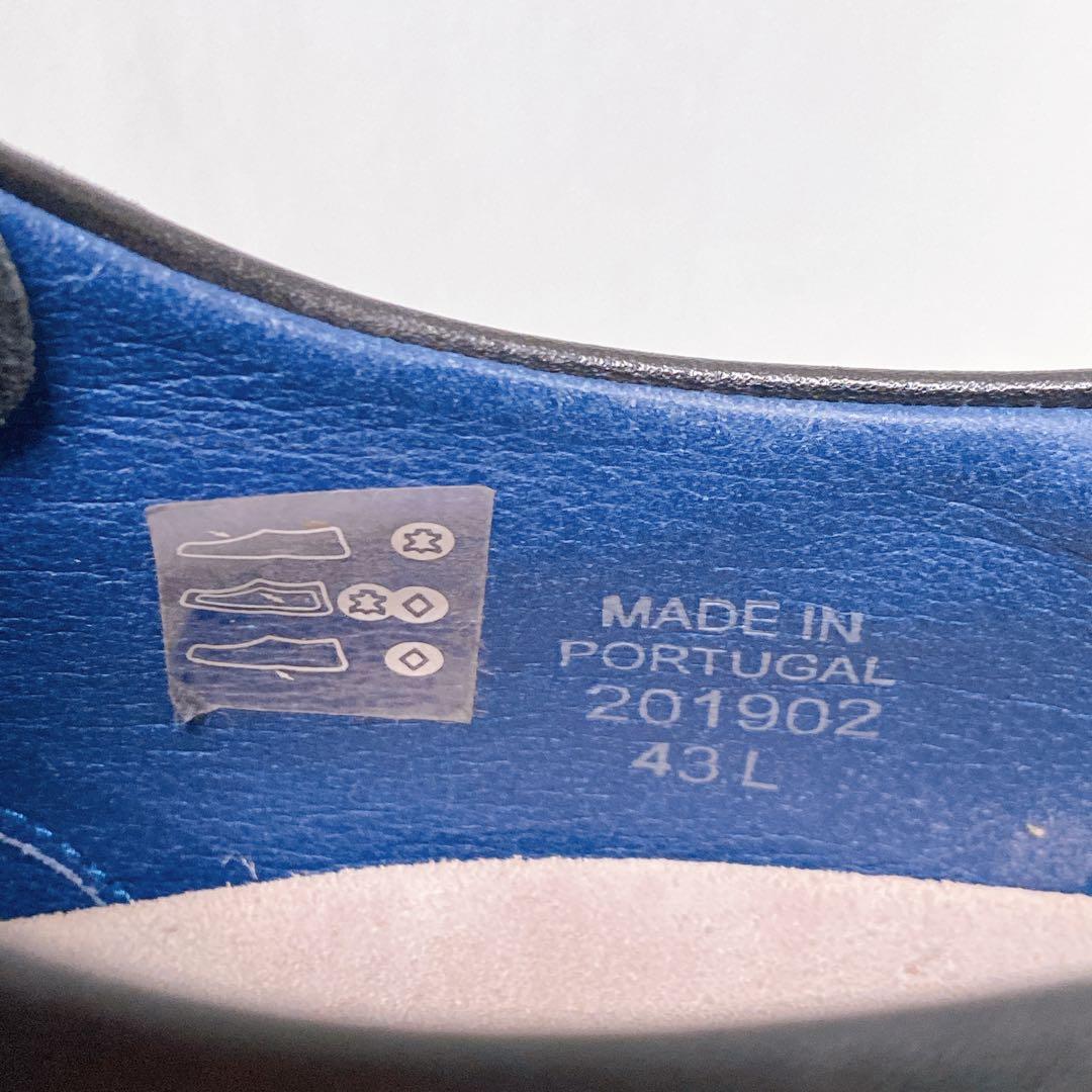 美品　ビルケンシュトック　ジャレン　28cm　43　ブラック　革靴　プレーントゥ