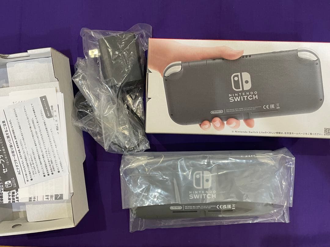 Nintendo Switch Lite グレー 本体　美品