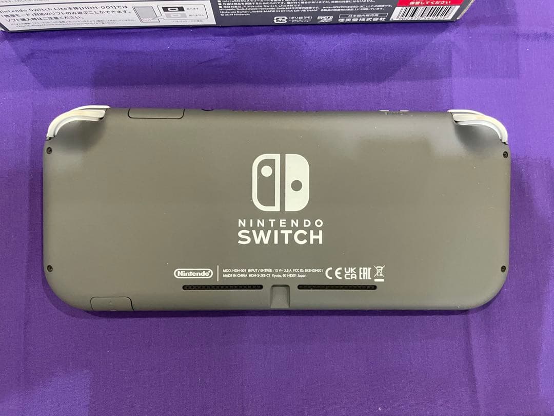 Nintendo Switch Lite グレー 本体　美品